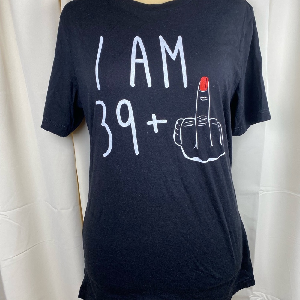 Black Graphic Tee